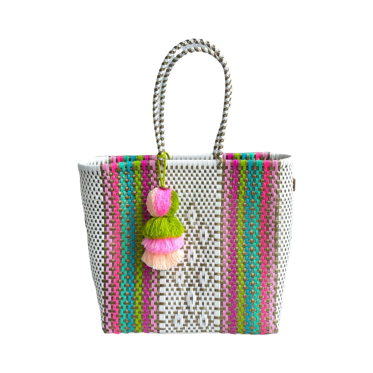 Iris Rain Citron Tote - Medium