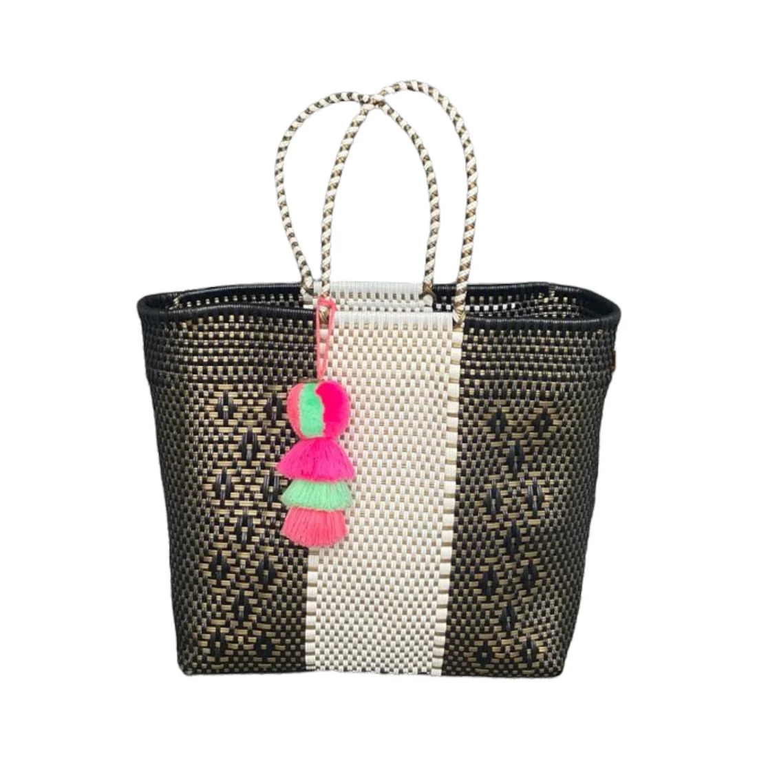 Yin Yang Gold Tote - Medium