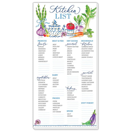 Kitchen List Notepad