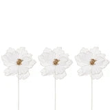 White Sheer Magnolia Stem