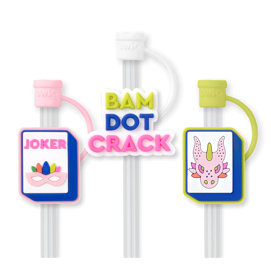 Mahjong Straw Topper Set