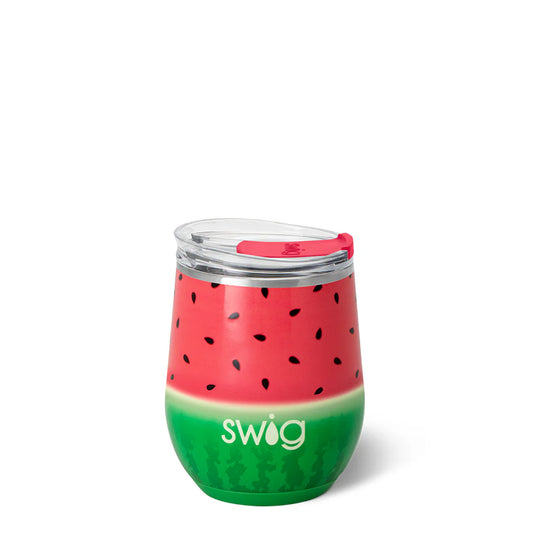 Melon Slice Wine Cup Stemless