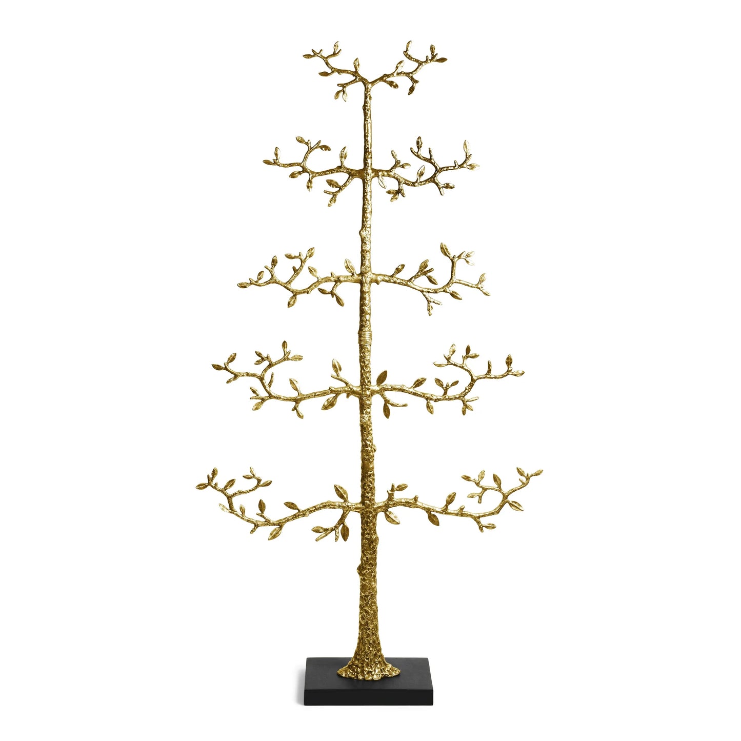 Metal Ornament Tree Gold