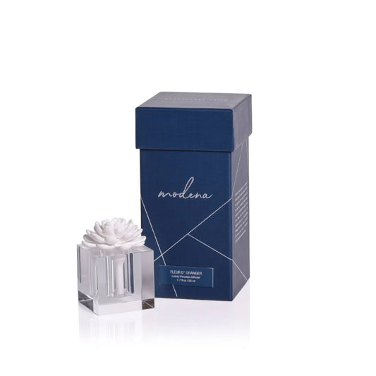 Modena Porcelain Diffuser-Fleur D' Oranger