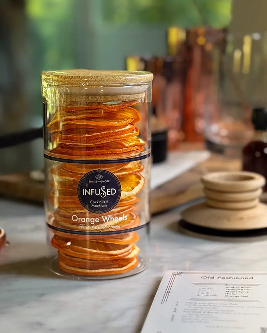 Orange Wheel Garnishes