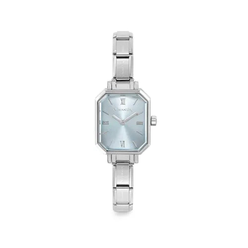 Nomination Watch-Rectangle Paris Light Blue