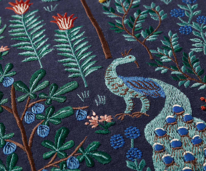 Menagerie Forest Down Filled Embroidered Pillow