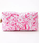 Pink Amazon Mahjong Tile Storage Bag