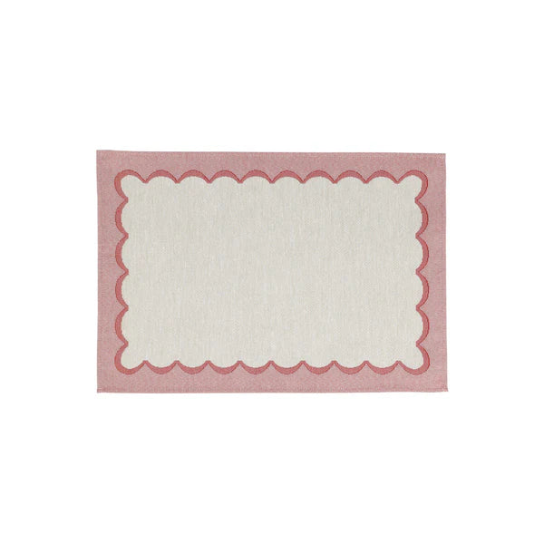 Set/4 Scalloped Placemats Tavola