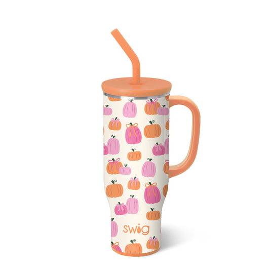 Pumpkins and Bows Mega Mug