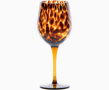 Puro Tortoise Shell Wine Glass-Juliska