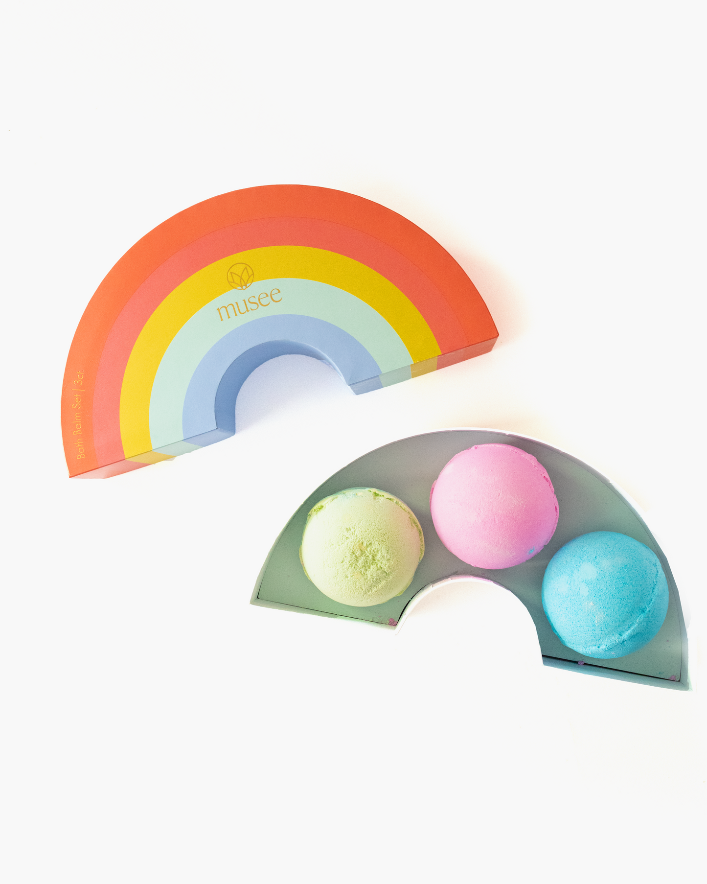 Rainbow Bath Balm Set