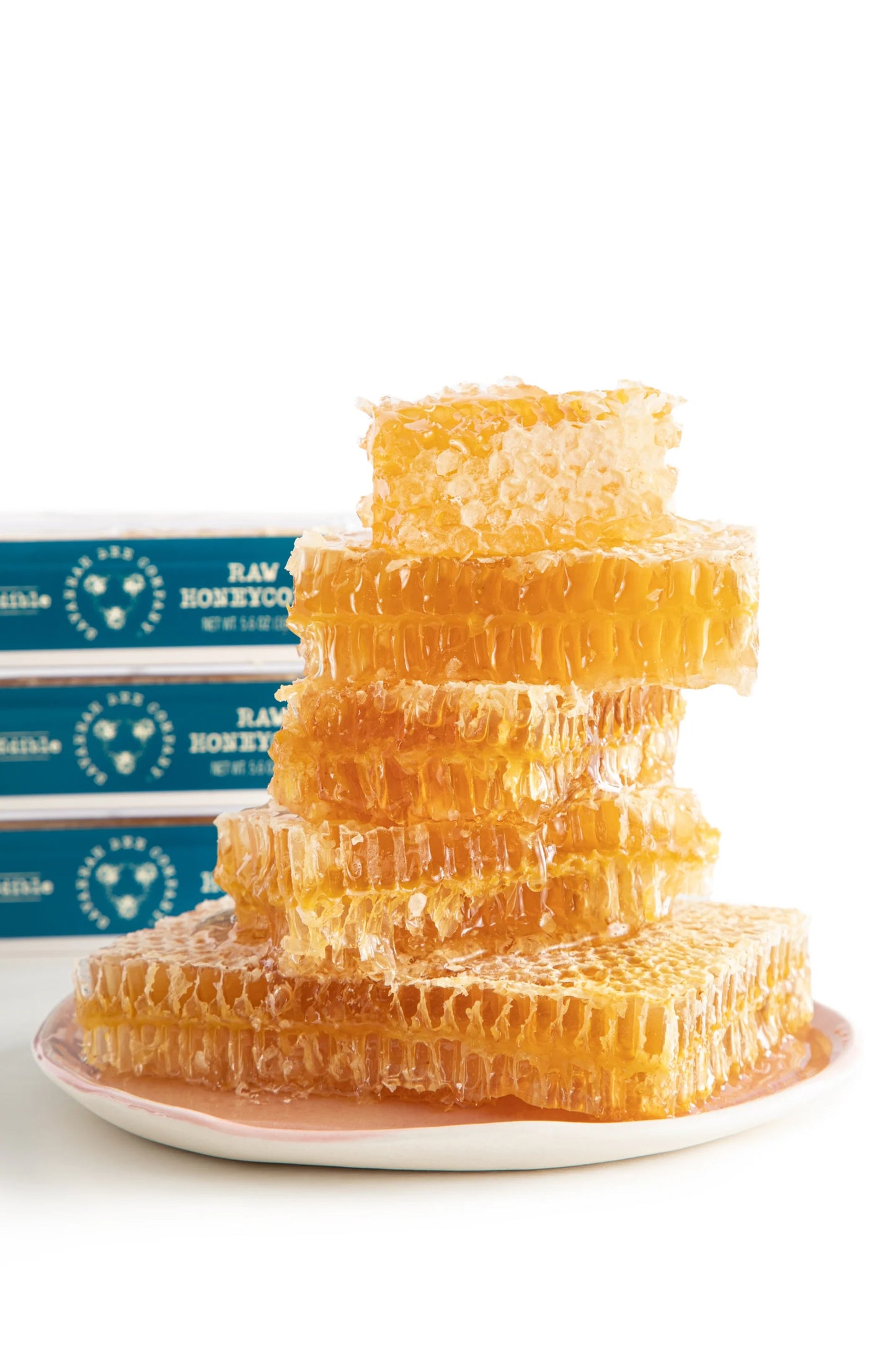 Raw Honeycomb in Tray