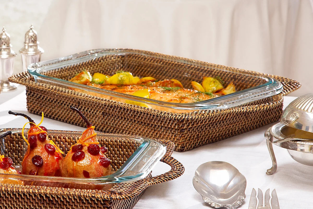 Rectangle Basket w/Baker