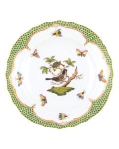 Salad Plate Green Rothschild Bird