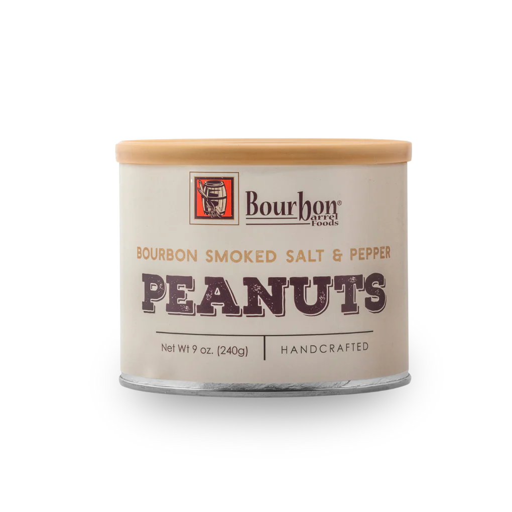 Bourbon Smoked Salt and Pepper Peanuts