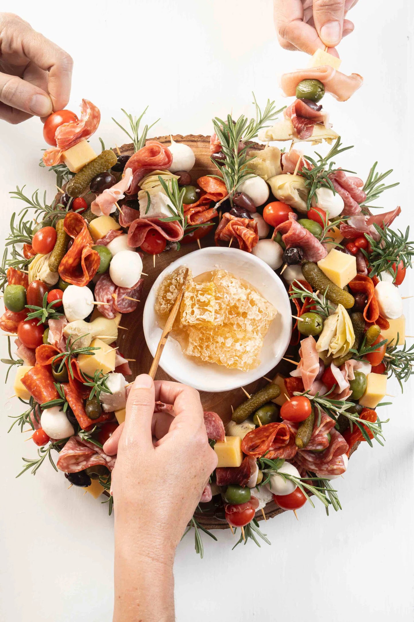 Raw Honeycomb in Tray