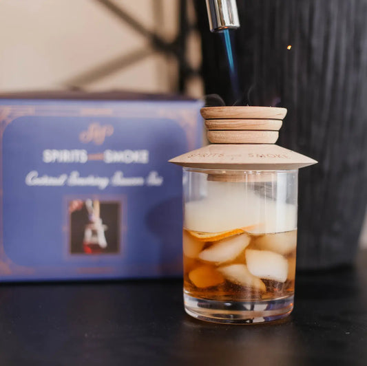 Cocktail Smoking Saucer Set