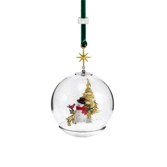Snowman and Forest Friends Ornament