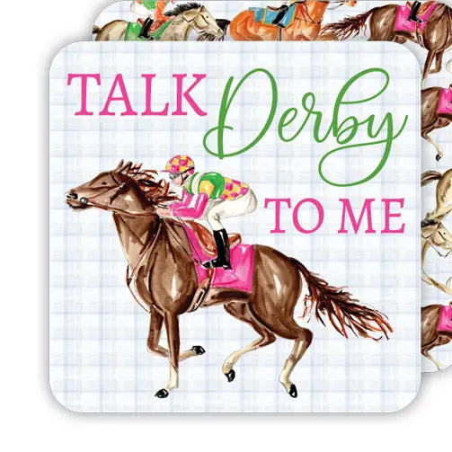 Talk Derby to Me Coasters