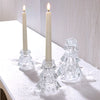 Glass Tree Candle Holders