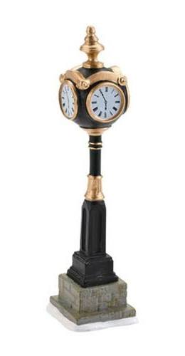 Christmas Village Uptown Clock