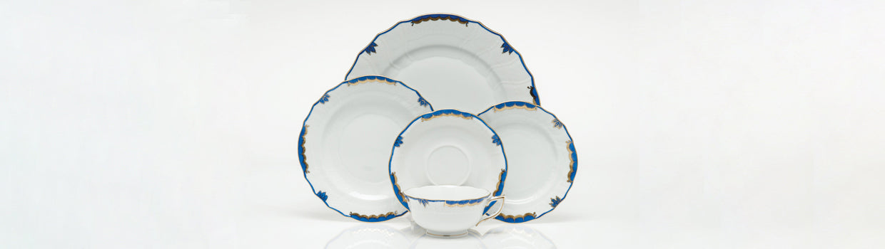 Dinner Plate Blue Princess Victoria