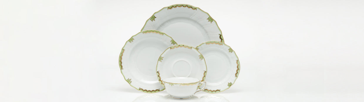 Dinner Plate Green Princess Victoria