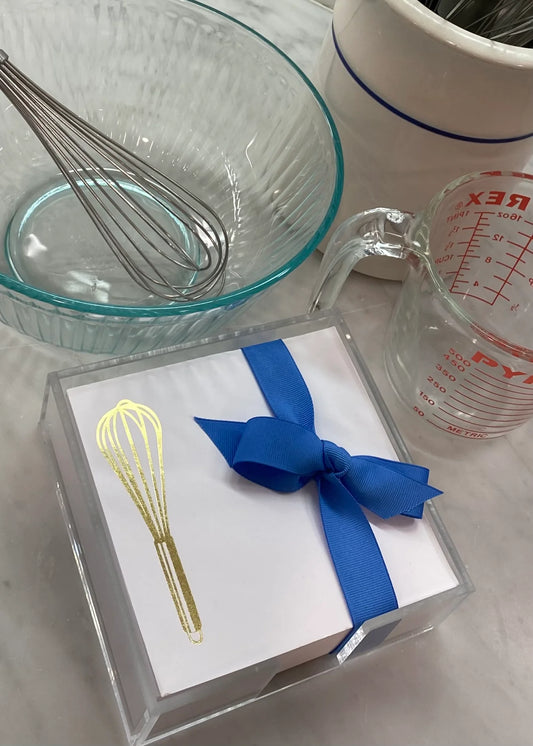 Gold Foil Whisk Paddie
