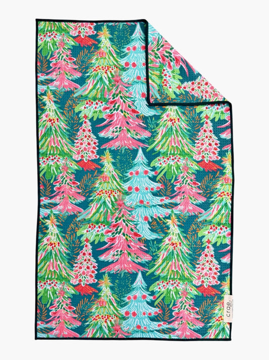 Tree Farm: Double-Sided Hand Towel