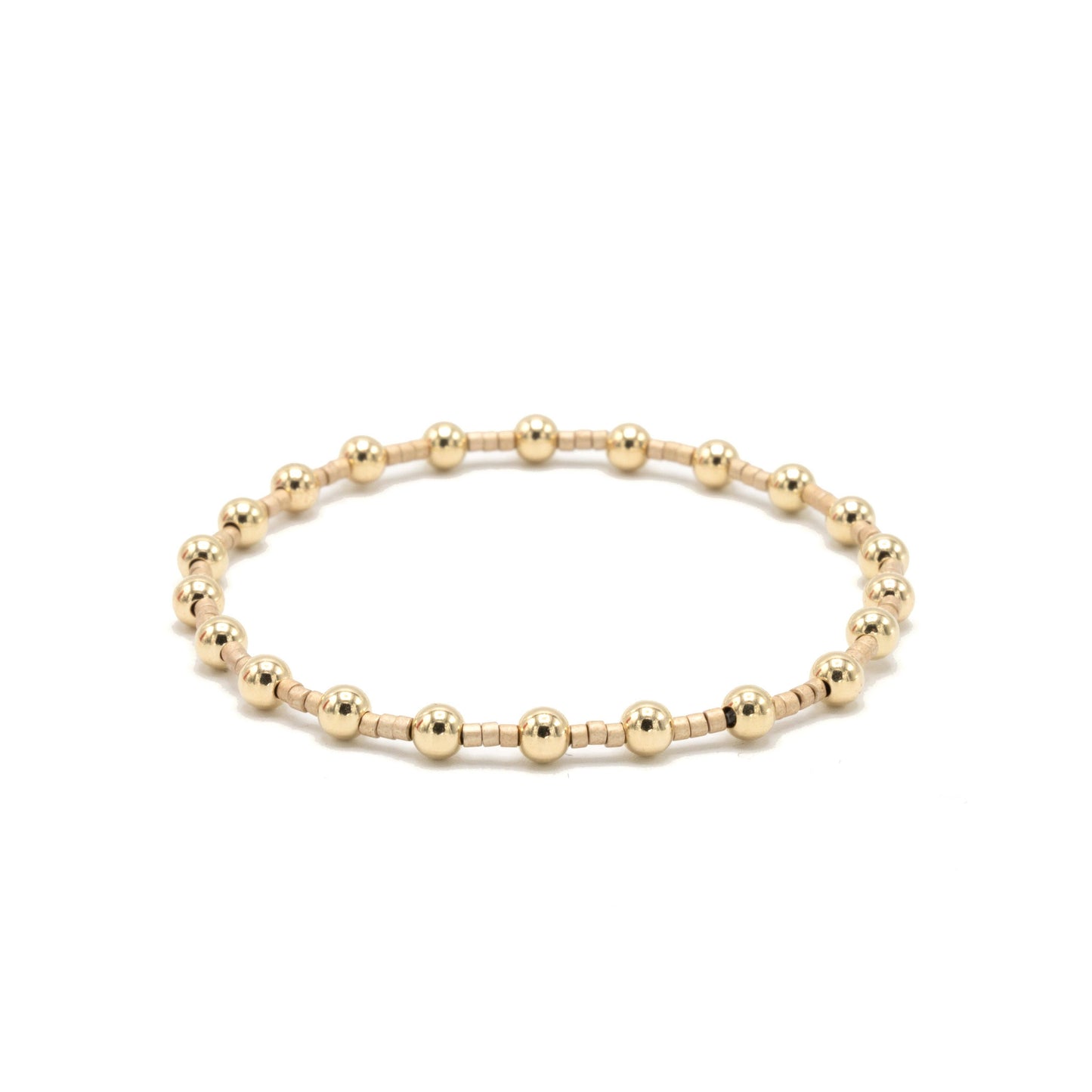 Coastal Golden Newport Gold filled Waterproof Bracelet: 7"