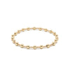 Coastal Golden Newport Gold filled Waterproof Bracelet: 7"