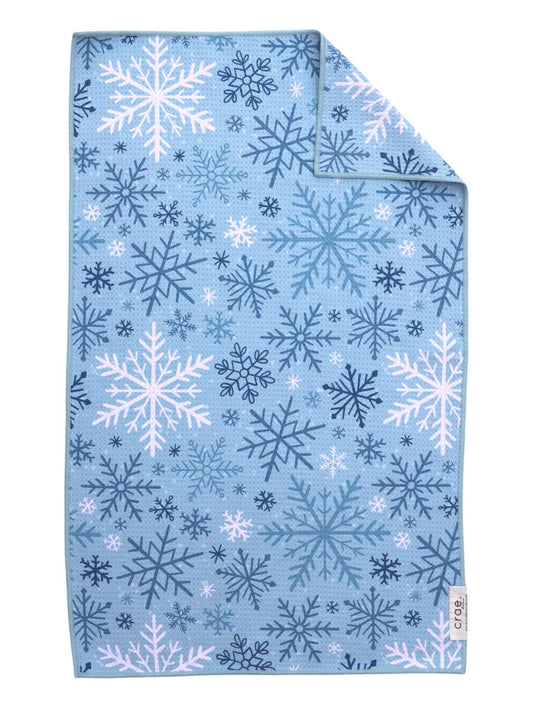 Flurries: Double-Sided Hand Towel