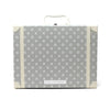 Going To Grandma's XO Suitcase Gray With Swaddle