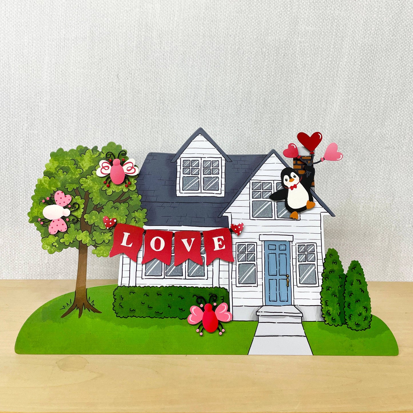 "Love" Banner Magnet