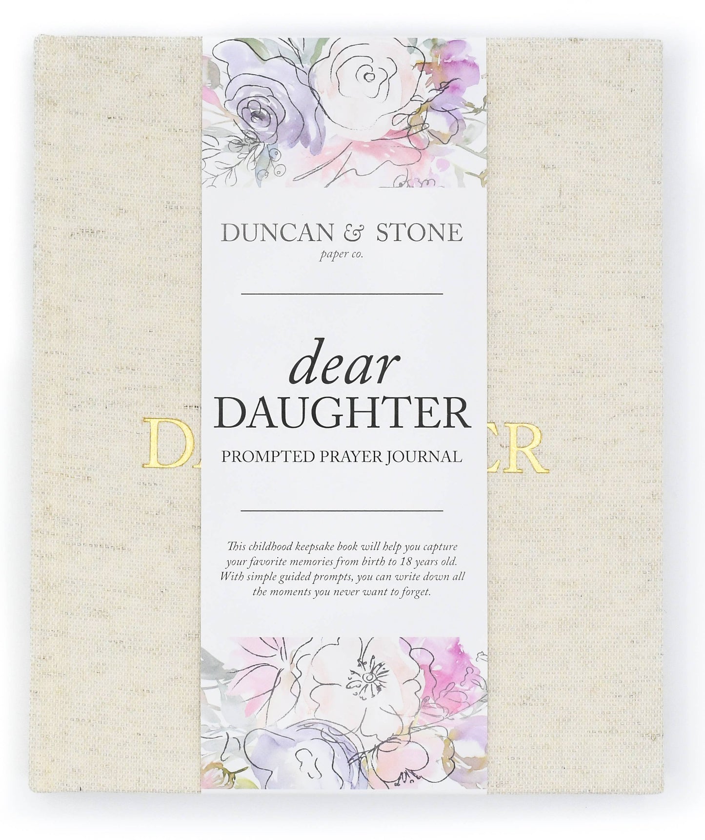 Dear Daughter Childhood Keepsake Book