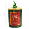 Holly Berry Garland Candle