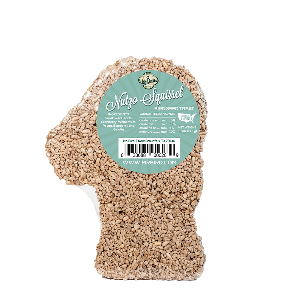 Nutzo Squirrel Bird Treat