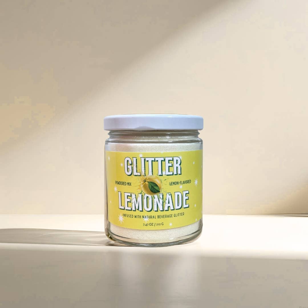 Glitter Lemonade Powder with Beverage Glitter, 7.47 oz