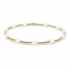 The Key West Bracelet Winter White-Erin Gray