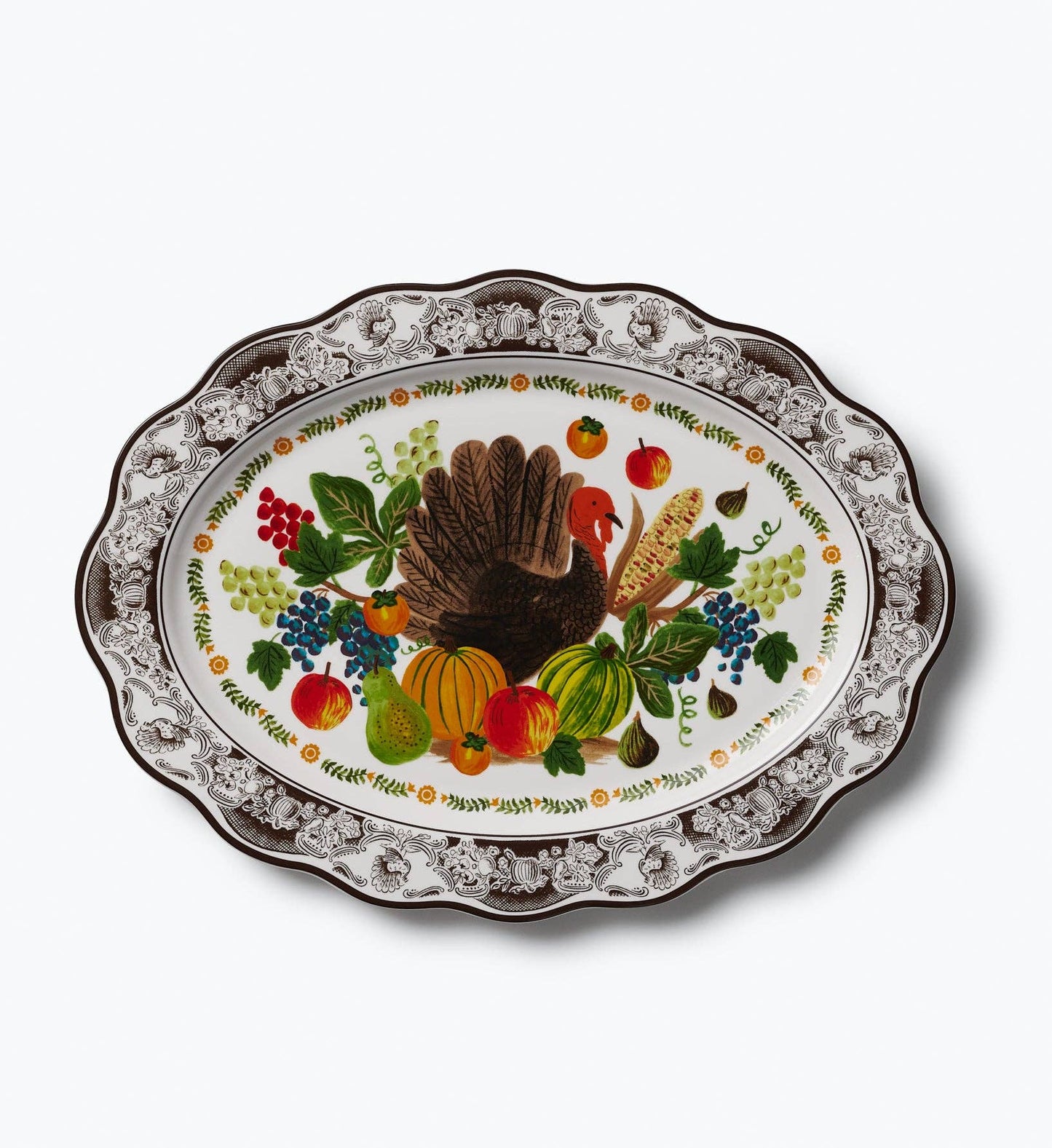 Harvest Porcelain Serving Platter-Rifle Paper Co