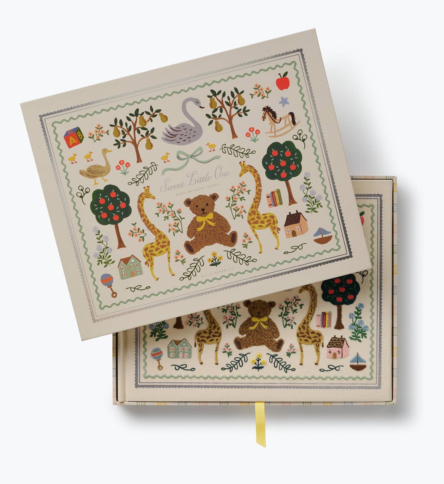 Storybook Embroidered Baby Book