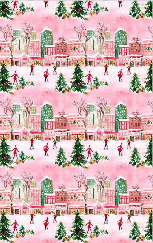 City Sidewalks Hand Towel