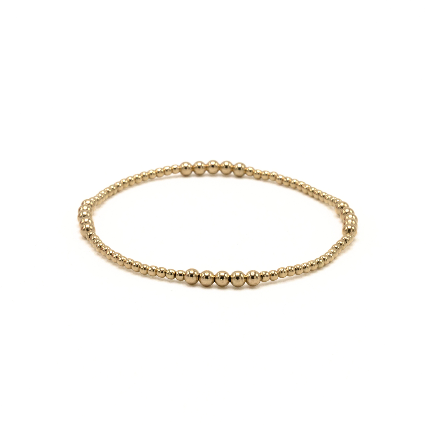 The Hamptons Gold Filled Beaded Bracelet-Erin Gray