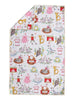 Partridge in a Pear Tree: Double-Sided Hand Towel