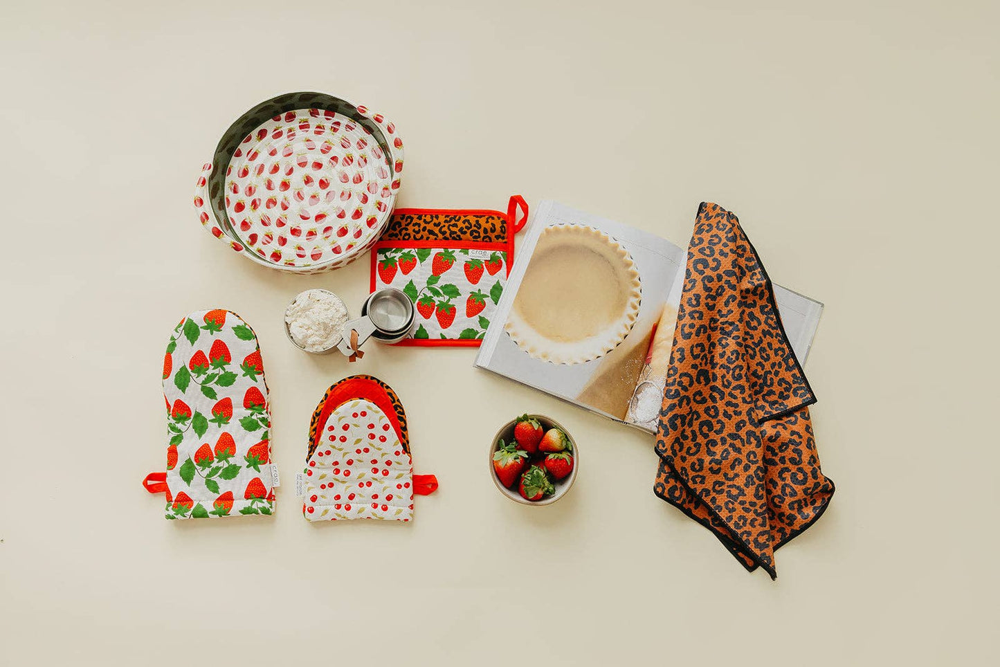 Berries and Cherries Pot Pad