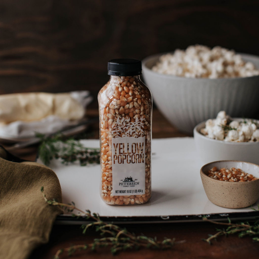 Popcorn Kernel Bottle- Petersen Family Farm