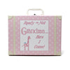 Going To Grandma's XO Suitcase Pink With Swaddle