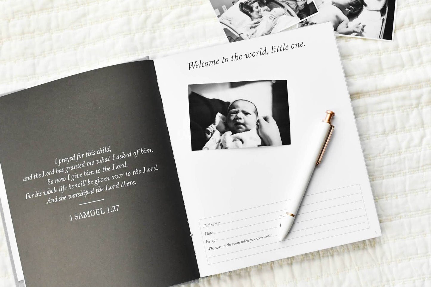 Dear Son Childhood Keepsake Book