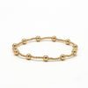 The Malibu  Gold filled Beaded Bracelet-Erin Gray